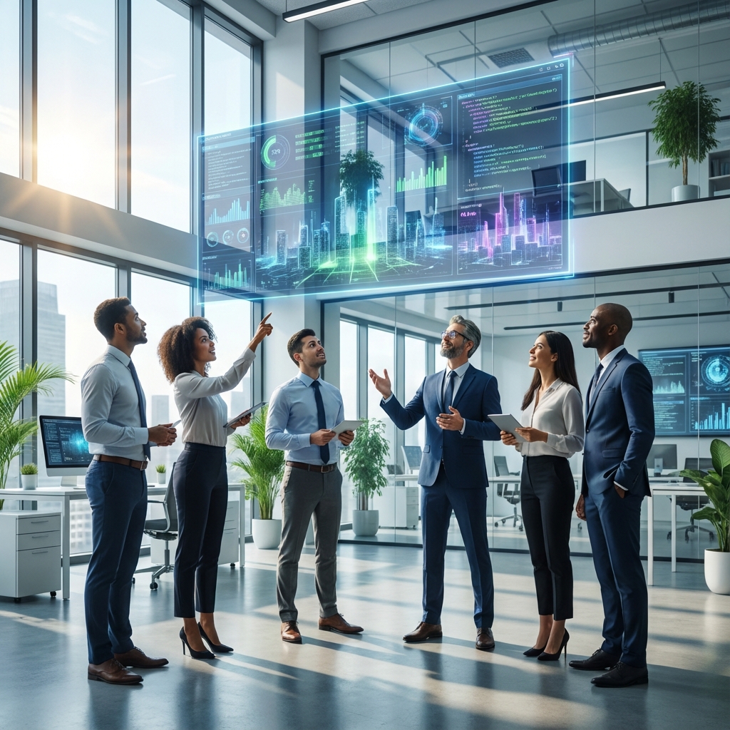 Team working together